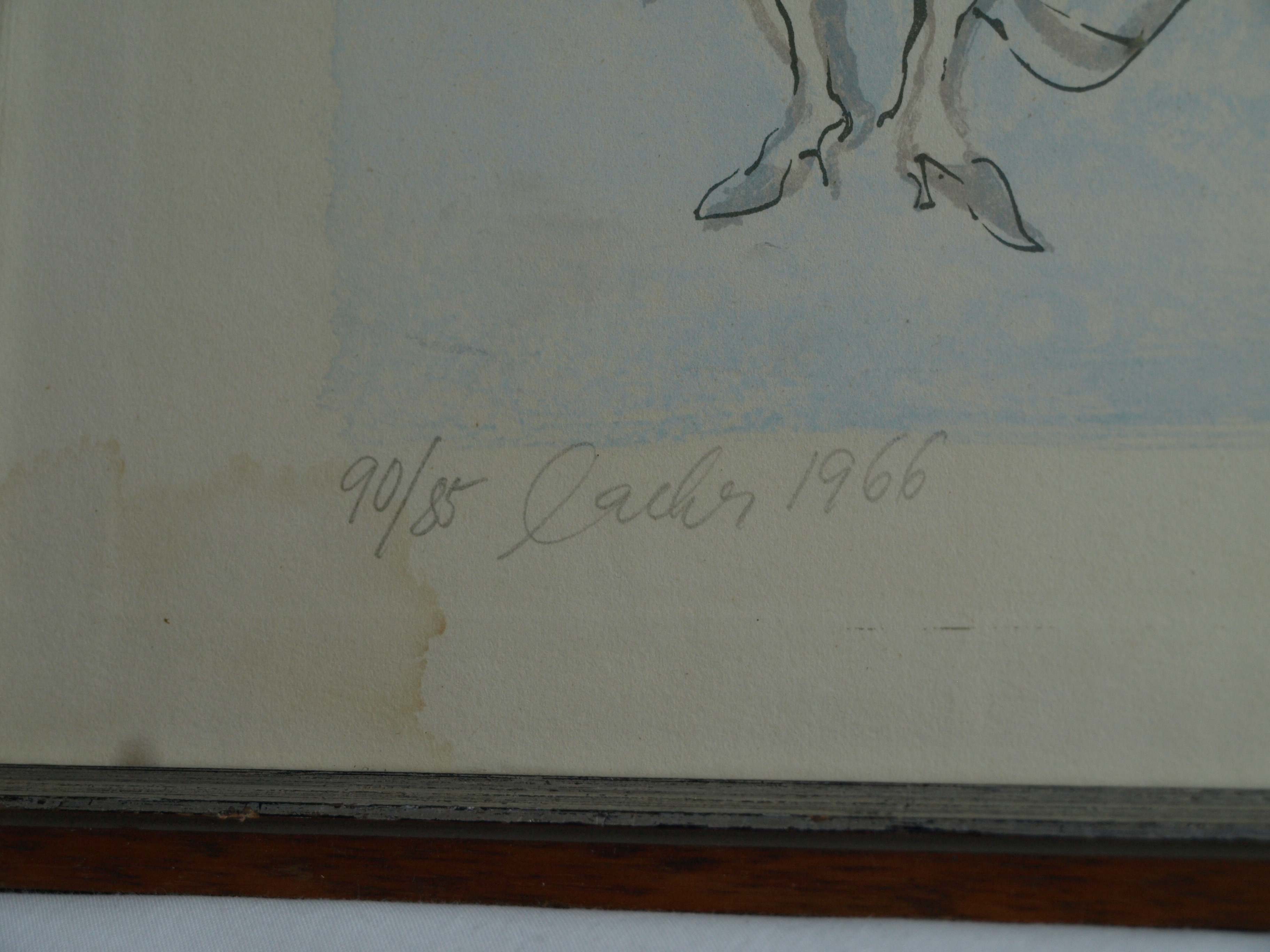 Max Lacher - Litho , Flamenco Tänzerinnen – ingelijst – 1966 kopen? Bied vanaf 50!