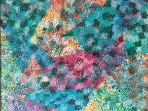 Yvonne Noordam - Mix IV - Olieverf op Board, Ingelijst kopen? Bied vanaf 99!