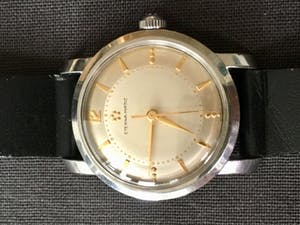 Eterna - Eterna vintage horloge met stalen kast kopen? Bied vanaf 150!