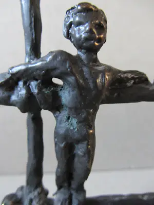 Ger van Tankeren - Spelende kinderen op klimrek. kopen? Bied vanaf 65!