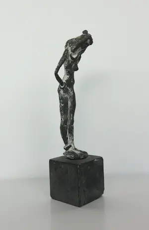 Paul de Swaaf - Brons, Staand figuur + boek! kopen? Bied vanaf 200!