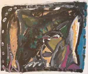 Dominique Chan - Acryl - Ingelijst. kopen? Bied vanaf 85!