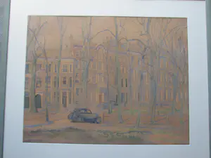 Cees Bolding - Lange Voorhout Den Haag, voorjaar 1938 kopen? Bied vanaf 150!