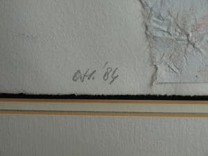 Otto Hetterscheid - Gemengde techniek, Zonder titel II - 1984 kopen? Bied vanaf 75!