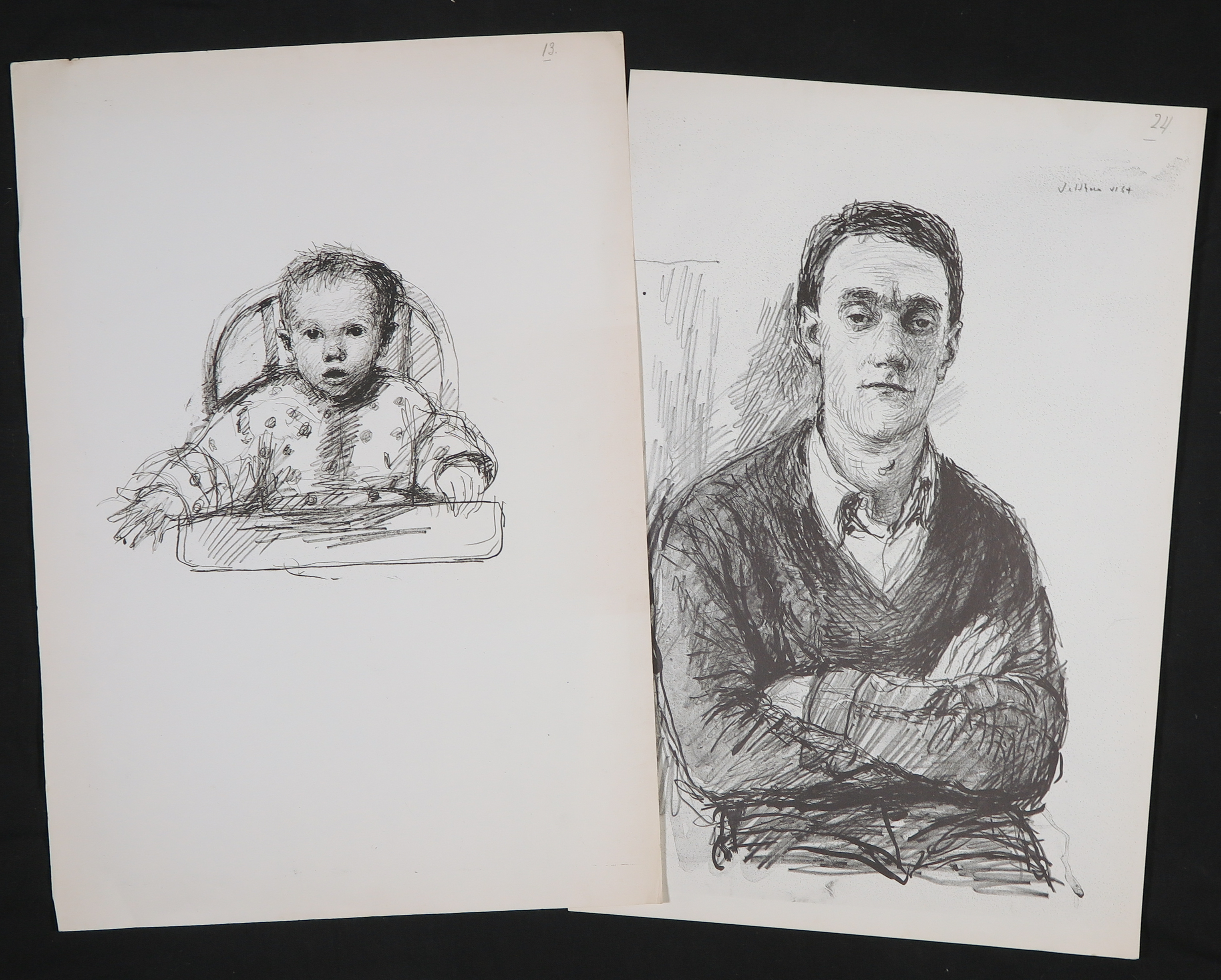 Aat Veldhoen - Lot van twee rotaprints kopen? Bied vanaf 60!