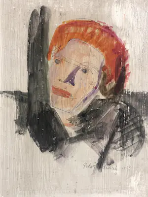 Peter Luksch - Portret kopen? Bied vanaf 75!