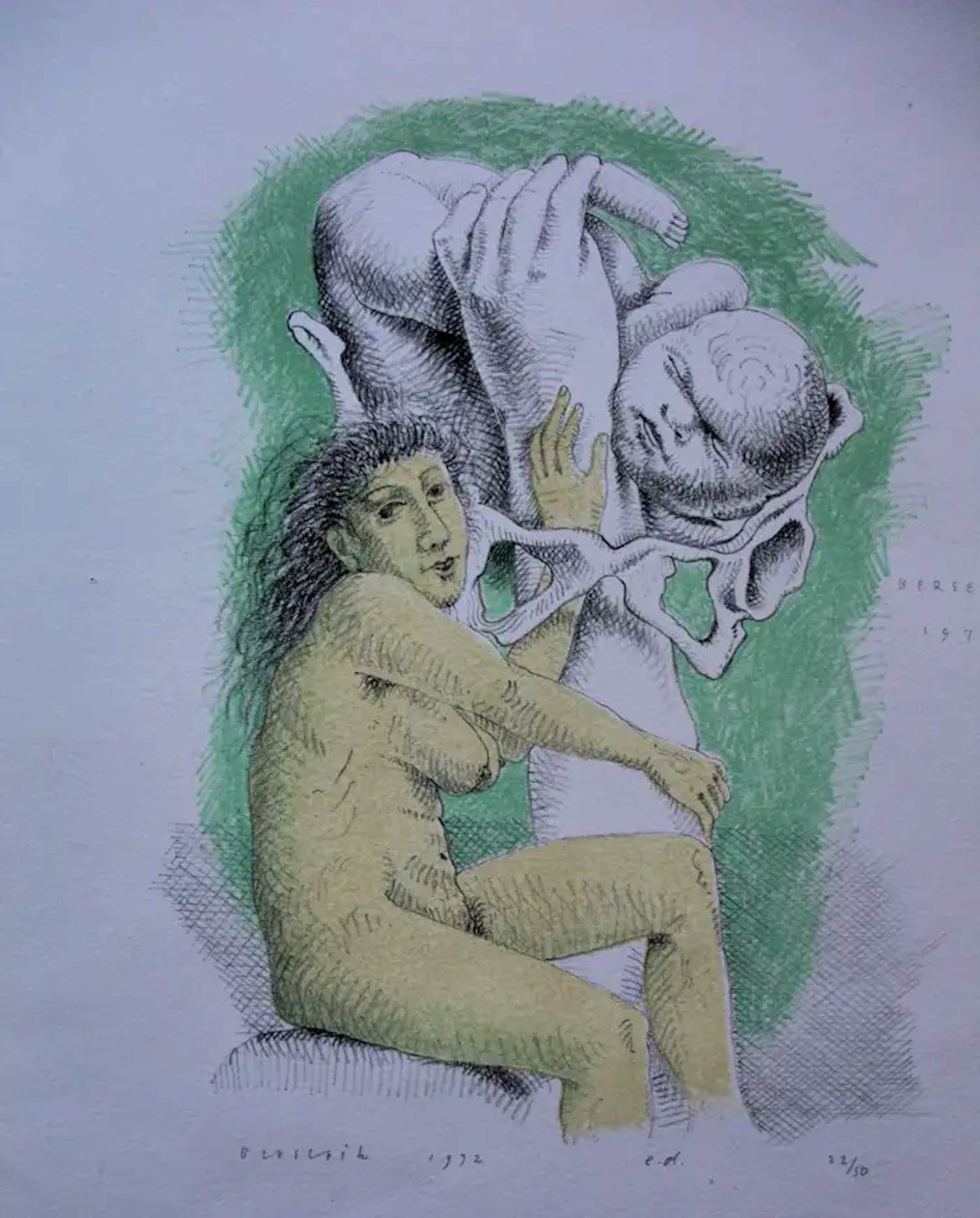 Herman Berserik - Litho: titel onbekend - 1972 kopen? Bied vanaf 69!