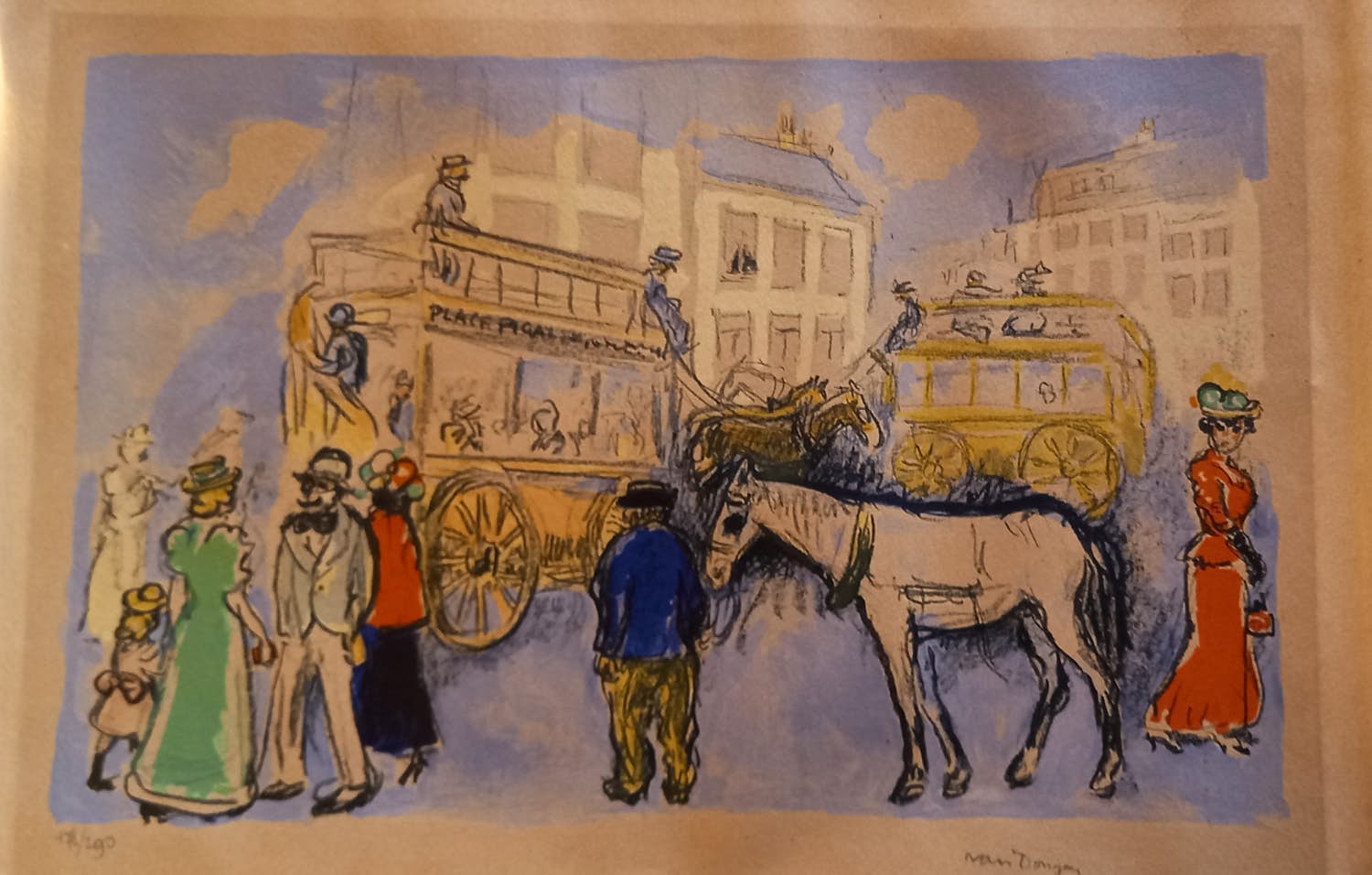 Kees van Dongen - Place Pigalle kopen? Bied vanaf 900!