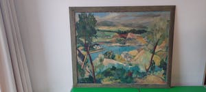 Louis Meys - Landschap met zeezicht kopen? Bied vanaf 100!