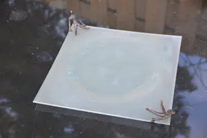 Corry Ammerlaan - fraaie presentatieschaal met twee beeldjes kopen? Bied vanaf 1!