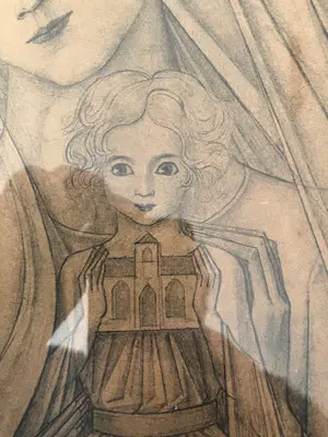 Jan Toorop - Maria aan zee (prachtig werk, 1924) kopen? Bied vanaf 129!