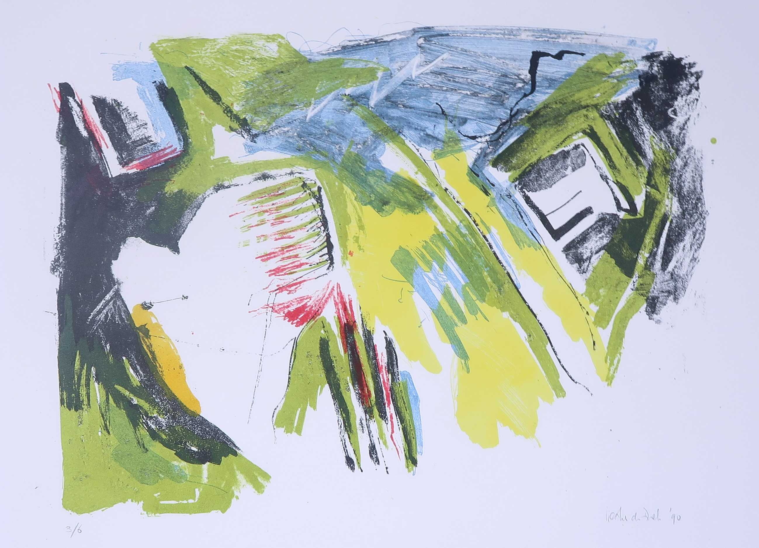 Niet of onleesbaar gesigneerd - Litho, Zonder titel kopen? Bied vanaf 1!