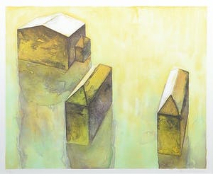 Ardi Brouwer - Litho, Een huis voor de zomer - Ingelijst kopen? Bied vanaf 1!