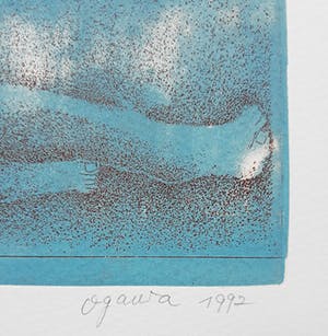 Noriko Ogawa - Naakt, aquatint ets kopen? Bied vanaf 30!