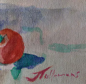 Jan Tullemans - Stilleven met bloemen en fruit kopen? Bied vanaf 95!