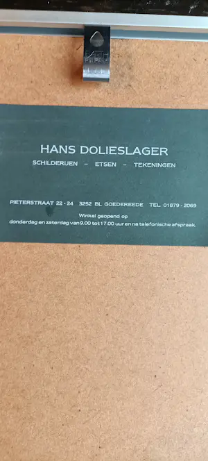 Hans Dolieslager - Middelharnis kopen? Bied vanaf 30!