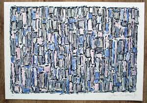 Jan Wolkers - zeefdruk: Winterbeelden VI verkocht voor € 195!