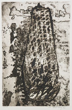 Ge Huting - Ets en aquatint, Zonder titel kopen? Bied vanaf 1!