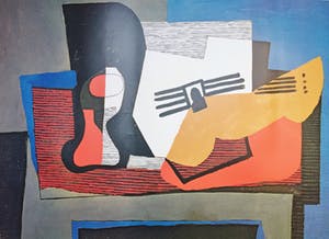 Pablo Picasso - Still Life with Guitare 1922. kopen? Bied vanaf 125!