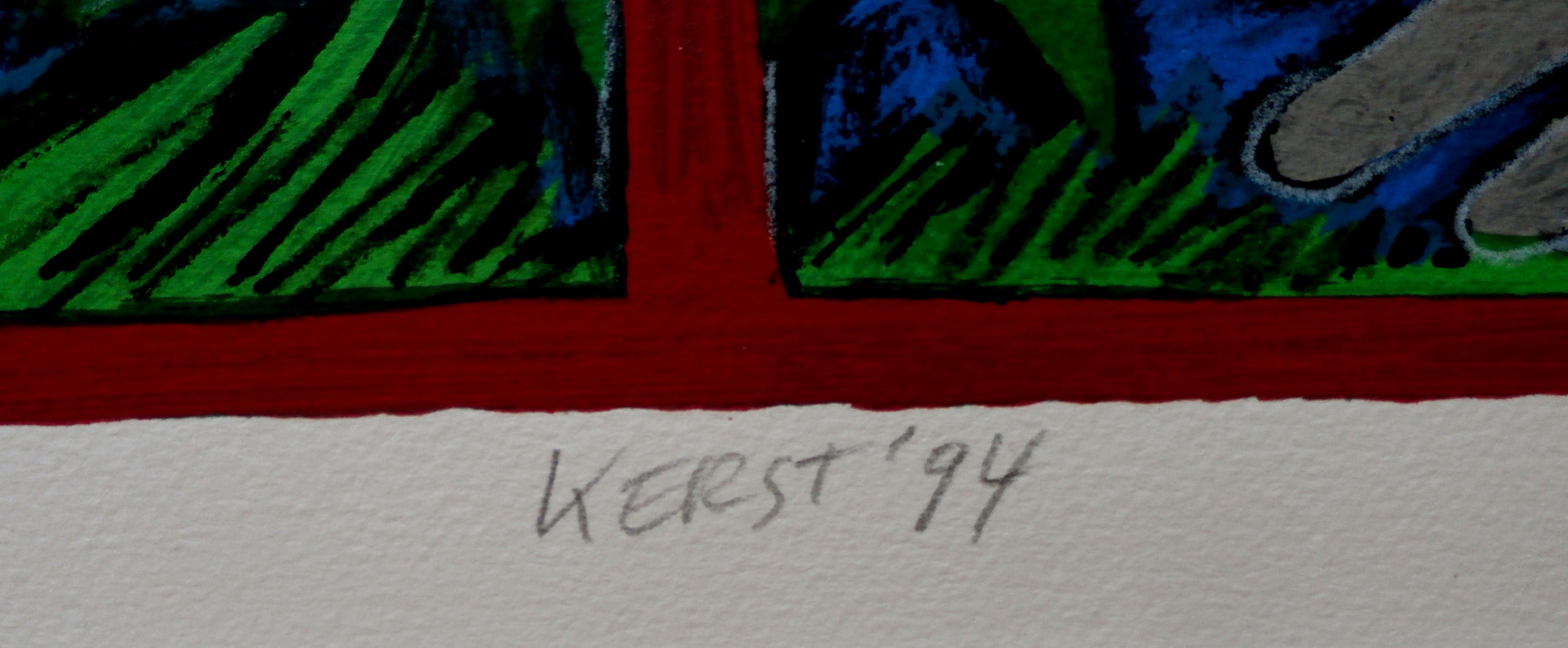 Corneille - kleurenlitho: Kerst - 1994 kopen? Bied vanaf 125!