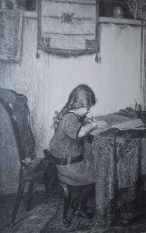 Georg Rueter - Maria in het atelier in Sloterdijk - zeldzaam, van hoge kwaliteit kopen? Bied vanaf 150!