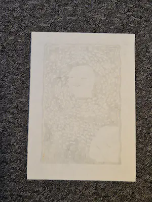 Mark Brusse - kleine oplage (4/30) - handgekleurde Houtsnede "Spirit of the Waters" gesigneerd kopen? Bied vanaf 26!