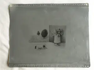 Metten Koornstra - Originele drukplaat , “Bomen, bloemen, landschap” – 1975 kopen? Bied vanaf 25!