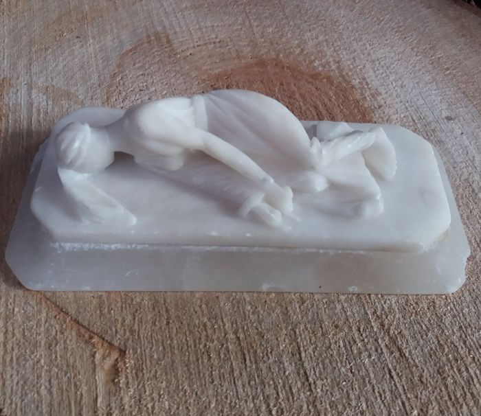 Niet of onleesbaar gesigneerd -  De Heilige Cecilia naar het origineel van Stefano Maderno in Trastevere  kopen? Bied vanaf 1!