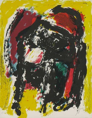 Eugene Brands - Litho, House at sunset - Ingelijst kopen? Bied vanaf 1!