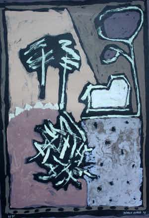 Jeroen Krabbe - Zeefdruk: 1991 verkocht voor € 95!