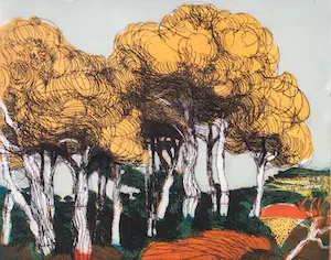 Dietmar Lemcke - Südliche Landschaft kopen? Bied vanaf 25!