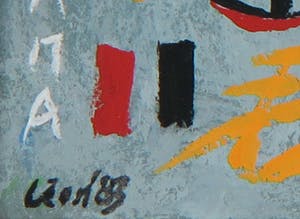 Leon Savelsberg - Gouache op papier, 9543 kopen? Bied vanaf 1!