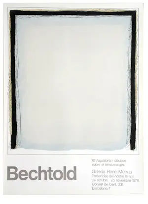 Erwin Bechtold - Origineel Lithografisch Affiche 1978 kaufen? Bieten Sie von 58!