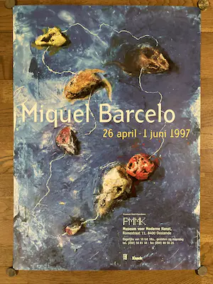 Niet of onleesbaar gesigneerd - Verzameling tentoonstellingsaffiches PMMK museum (11 x Corneille, Bogart, ...) kopen? Bied vanaf 1!