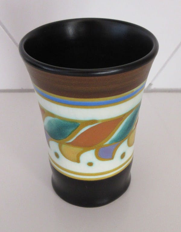 Niet of onleesbaar gesigneerd - Zenith - Mat platelen beker decor Spa "Souvenir Soestdijk" kopen? Bied vanaf 1!