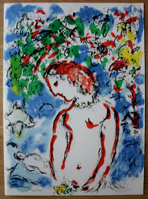 Marc Chagall - Litho: Derriere le Miroir - 1972 kopen? Bied vanaf 75!