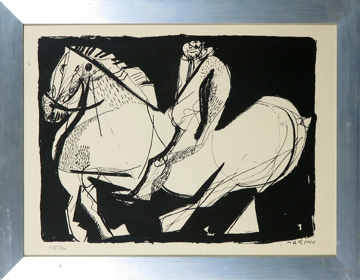 Marino Marini - Litho, Scenario - Uitgegeven door S.P.A.D.E.M. kopen? Bied vanaf 1!