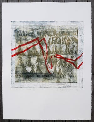 Buy Ursula Neubauer - Less is more III, aquatint ets? Bid from 40!