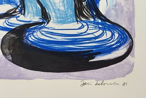 Jan de Bruin - In een vreemd bed | Litho kopen? Bied vanaf 35!