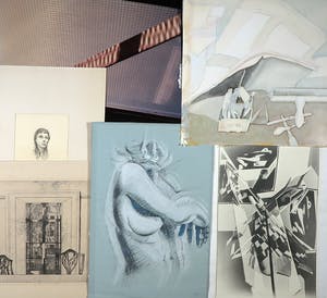 Bob Lens - en vele andere! - Groot lot met 28 werken op papier kopen? Bied vanaf 50!