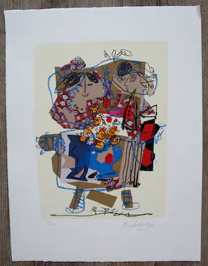 Kees Salentijn - Zeefdruk -1997 kopen? Bied vanaf 55!