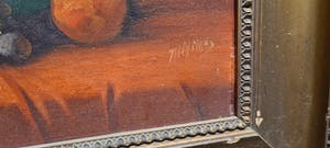 Tilly Moes - Fruit op de schaal met vaas met bloemen kopen? Bied vanaf 100!