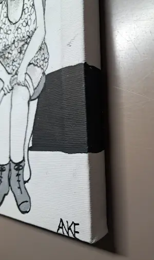 Anke Peddemors - Op de WC. Zwart/Wit kopen? Bied vanaf 28!