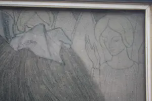 Niet of onleesbaar gesigneerd - Jan T. Toorop Ingekleurde Isografie-Lithografie-Ava Maria kopen? Bied vanaf 1!
