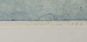 Jan Montyn - Kleurenets, Abstracte compositie - Ingelijst kopen? Bied vanaf 80!