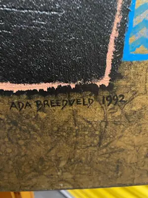 Ada Breedveld - Acryl Op canvas, titel, Fruits de Mer kopen? Bied vanaf 275!