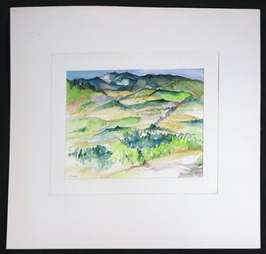 Joe Wols - Aquarel, Provence kopen? Bied vanaf 1!