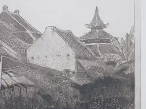 Wijnand Otto Jan Nieuwenkamp - Badende vrouw in Semarang - Ets kopen? Bied vanaf 130!