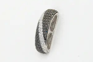 Acheter67- Elegante wit-gouden 14 karaats hanger - met ca. 0.50ct (zwart) diamant? Enchérissez de 160!