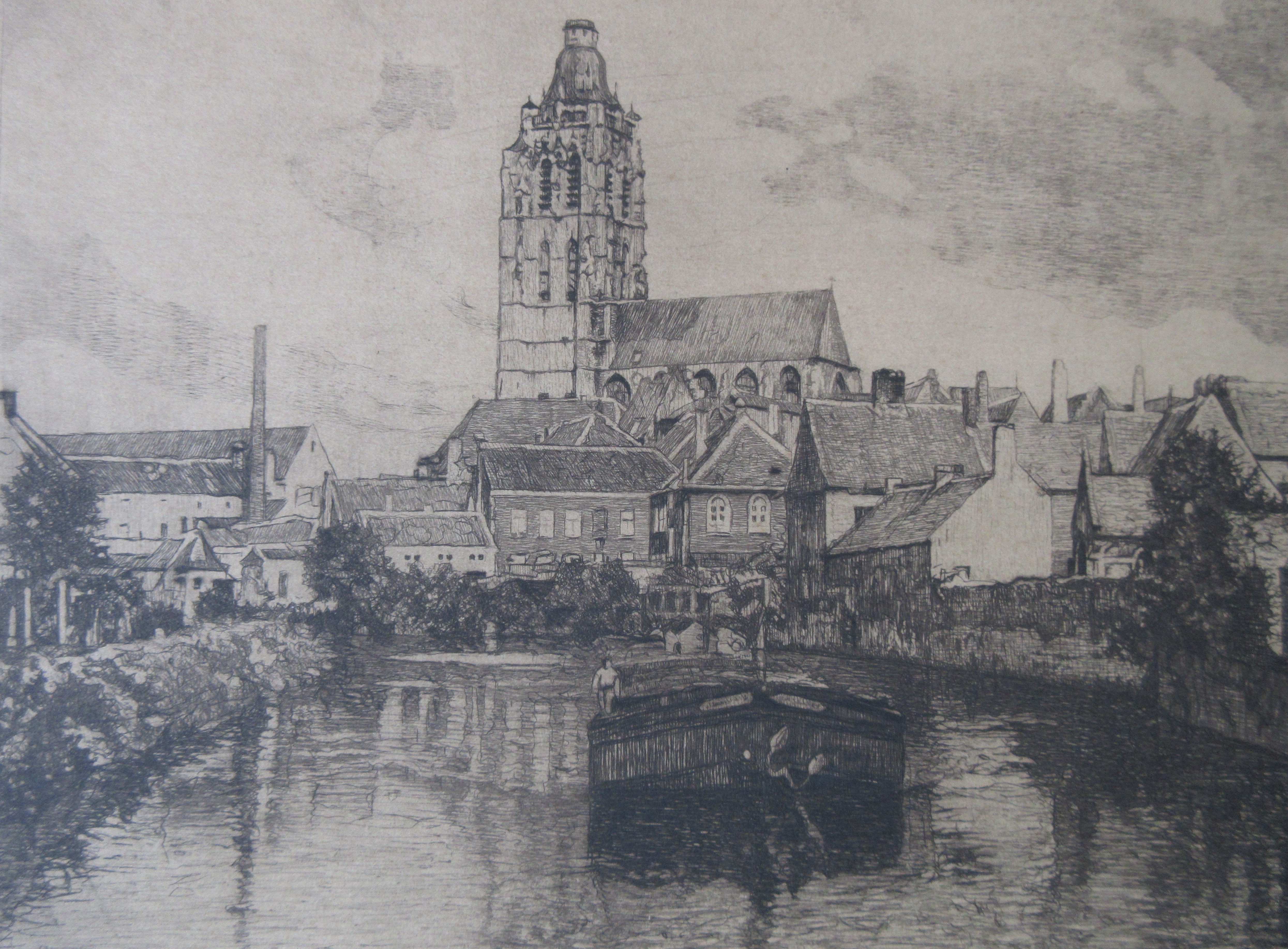 Henri De Budt - Gezicht op Oudenaerde kopen? Bied vanaf 25!